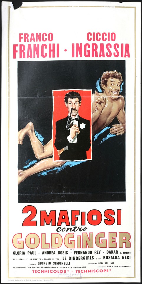 Locandina di Due mafiosi contro Goldginger (1970)
