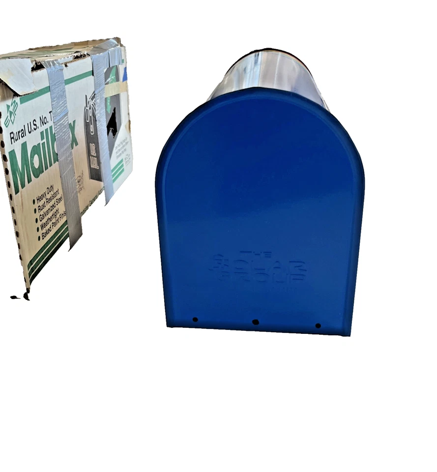 NASCAR Jeff Gordon #24 Blue Official U.S. Mail 19" Metal Mailbox RARE! RARE! - Image 3 of 4