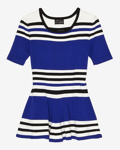 ronny kobo peplum top