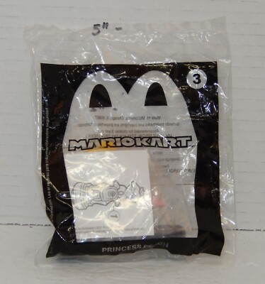2022 Mcdonalds Happy Meal Toy Mariokart #3 Princess Peach MIP