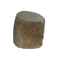 Massiver Stein-Hocker / Sitz, H 40 Cm, Steinmetzarbeit, Garten-Deko, Frostfest