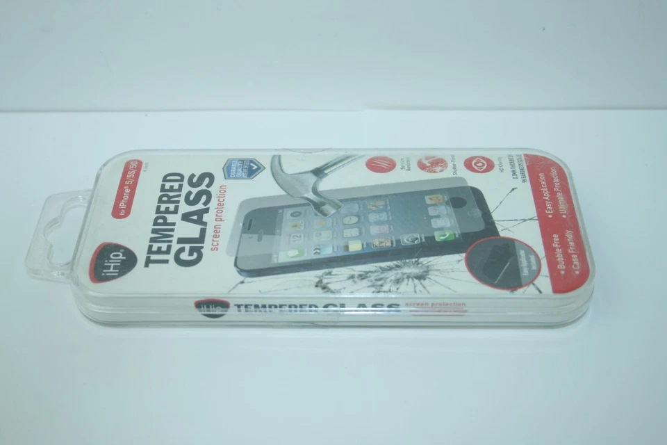 Protector de pantalla de vidrio templado para iPhone 5/5S/5C - iHip - Stock en EE. UU. Foto 3 de 4