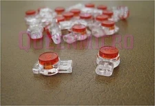 25 Pcs Wire 3 Ports IDC Telephone Phone Data Quick Gel Splice Connector Adapter