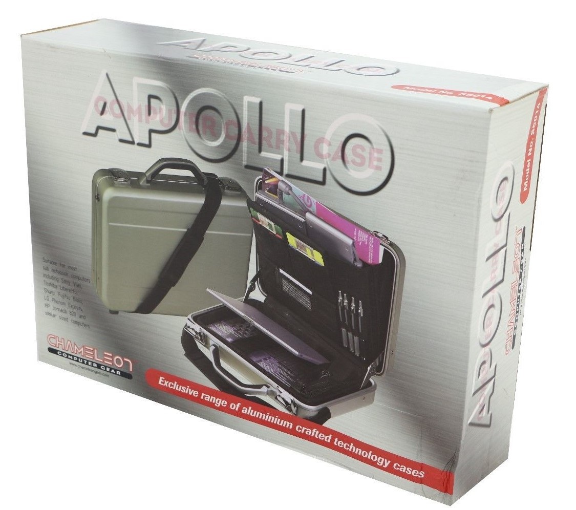 Premium 'Chameleon' Brand Apollo Aluminium Laptop Case (Silver). BNIB..
