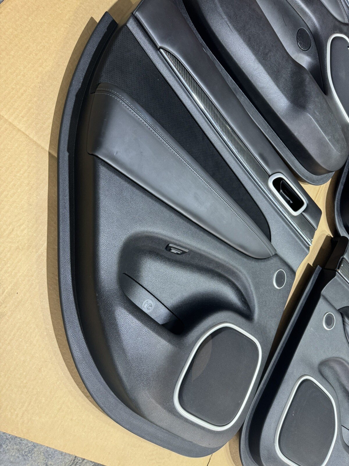 1123 Jeep Grand Cherokee SRT Carbon Fiber Black Door Panels Trackhawk