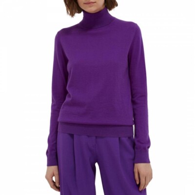 Polo Ralph Lauren cashmere JUMPER new supersoft purple polo