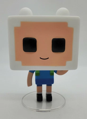 Funko POP! Animation- Adventure Time x Minecraft FINN #411 Vinyl Figure