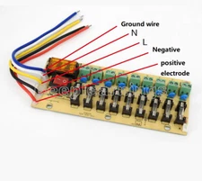 NEW DC power distribution 9-way PCB board terminal block for switching power