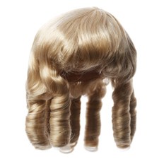 Group of 4 Antina's Light Blonde Ringlet Curls 14" Doll Wigs