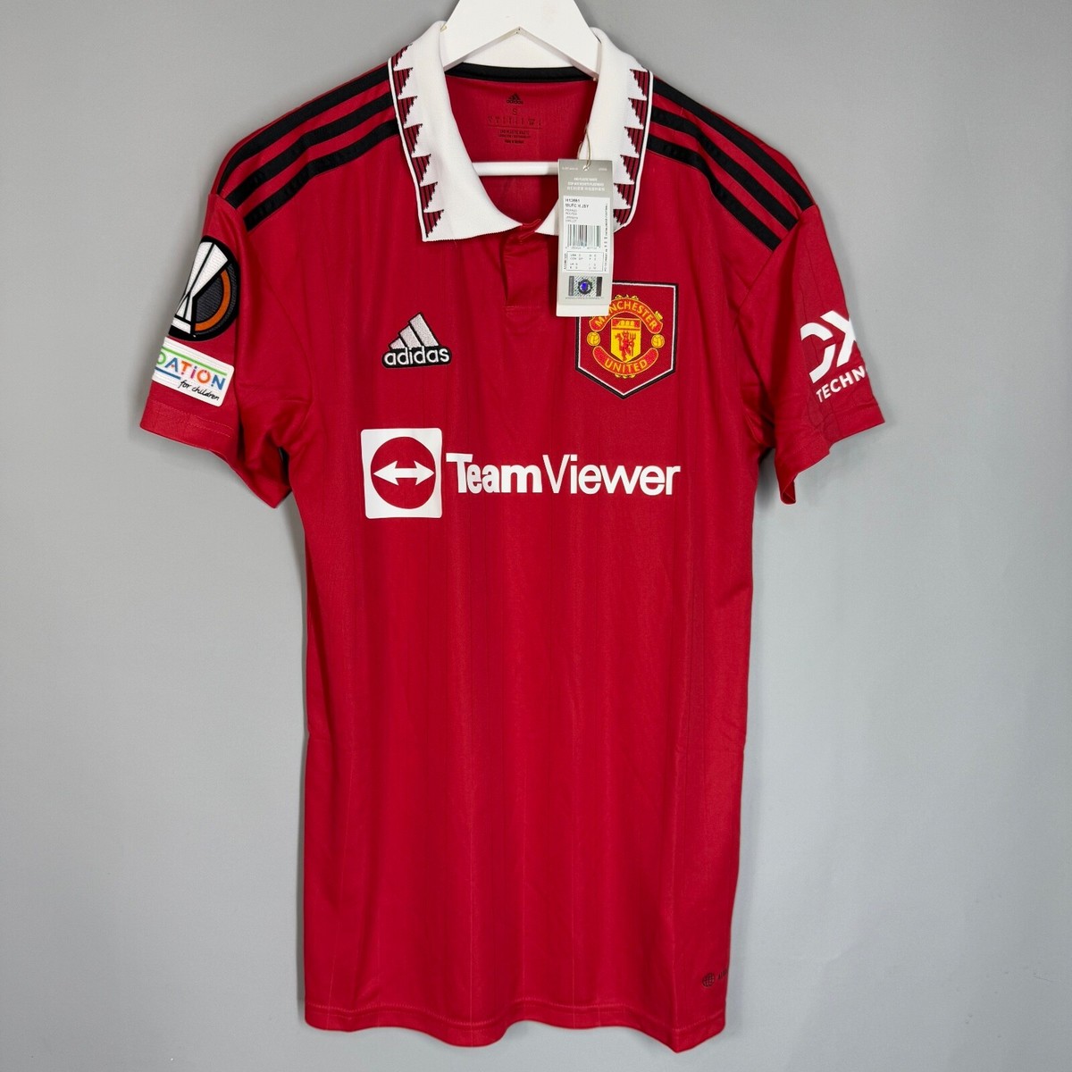 NWT MANCHESTER UNITED 2022 2023 HOME FOOTBALL SHIRT JERSEY #7