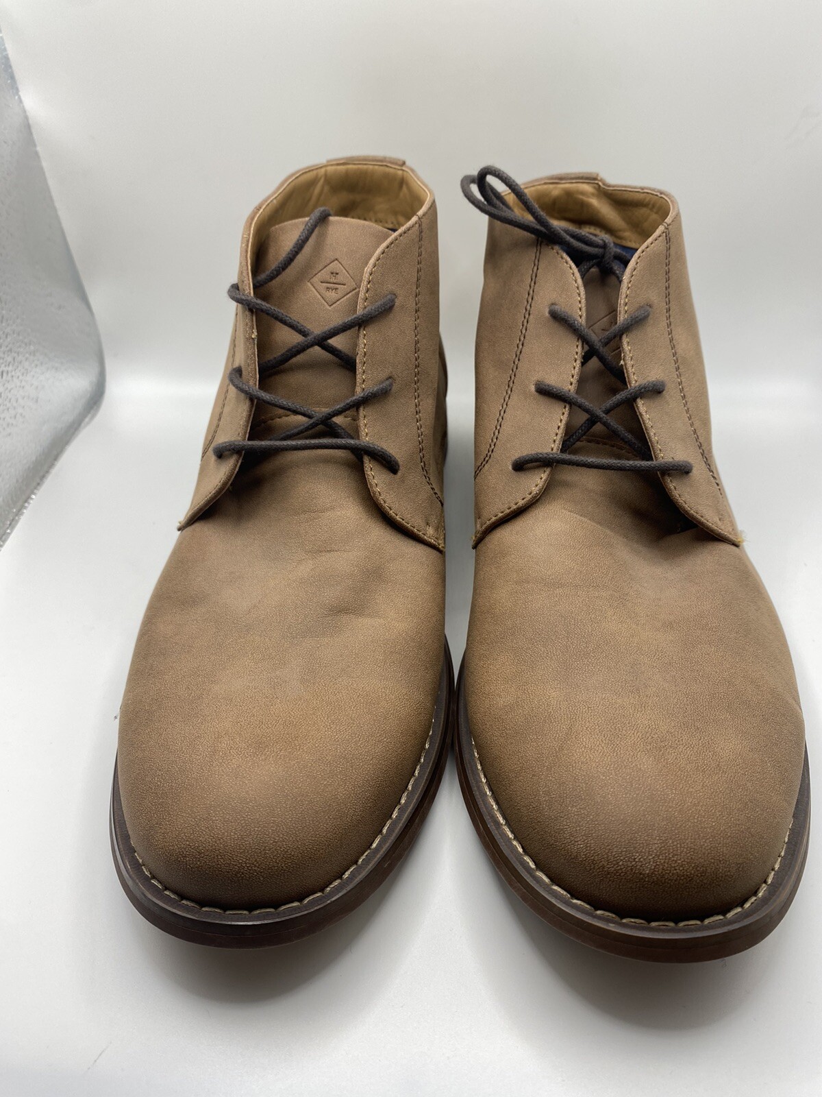 Hawker Rye Shoes Brown Abigovia Chukka Boots Suede Le… Gem