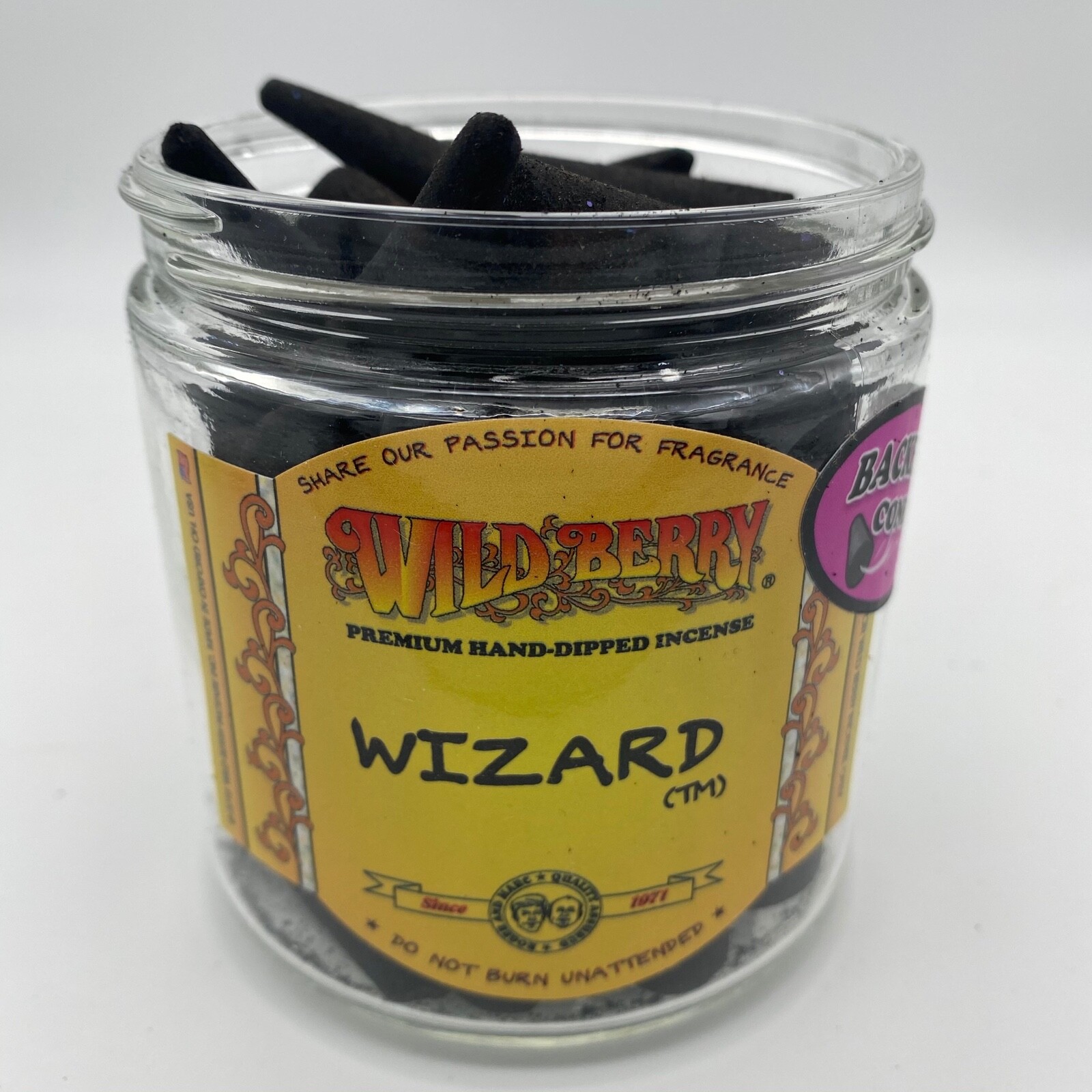 WILD BERRY BACKFLOW INCENSE CONES 5 PACK BUY 2 GET 1 FREE wildberry