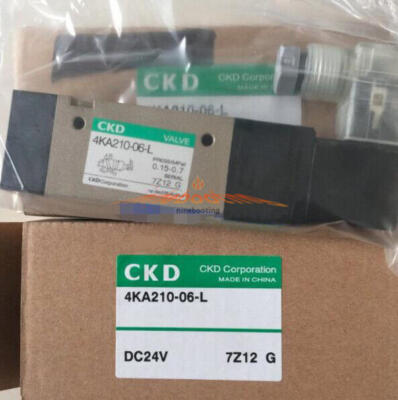 1x New CKD 4KA210-06-L-DC24V 4KA210-06-L DC24V