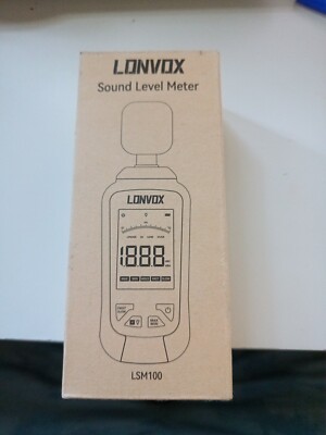 LONVOX Schallpegelmesser LSM100