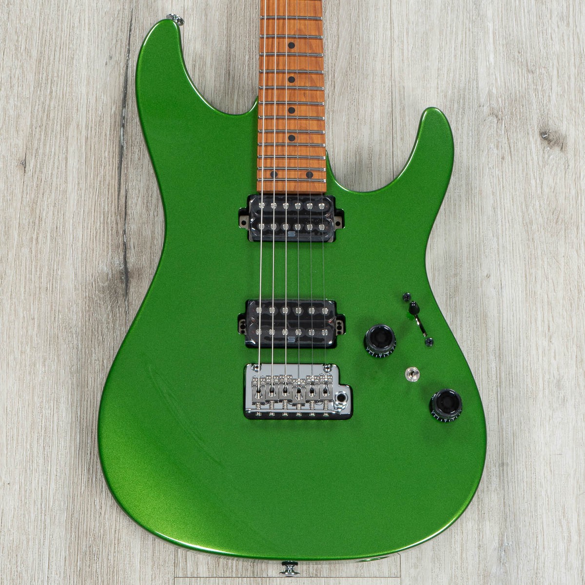 Ibanez AZ2402 AZ Prestige Guitar, Roasted Maple Fretboard, Apple
