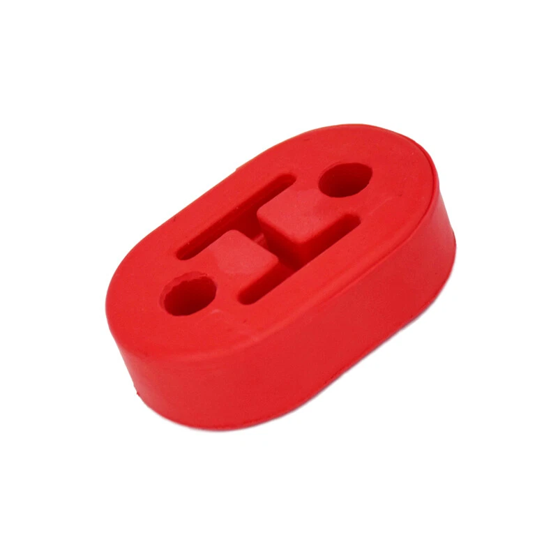 Quality Car 4x Red Rubber 2 Hole 11MM Tail Pipe Hanger Mount Exhaust Holder Tool - Imagem 3 de 3