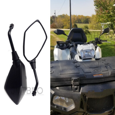 Rear View Side Mirrors For Polaris Sportsman 400 450 500 550 570 700 800 850 ATV - Foto 5