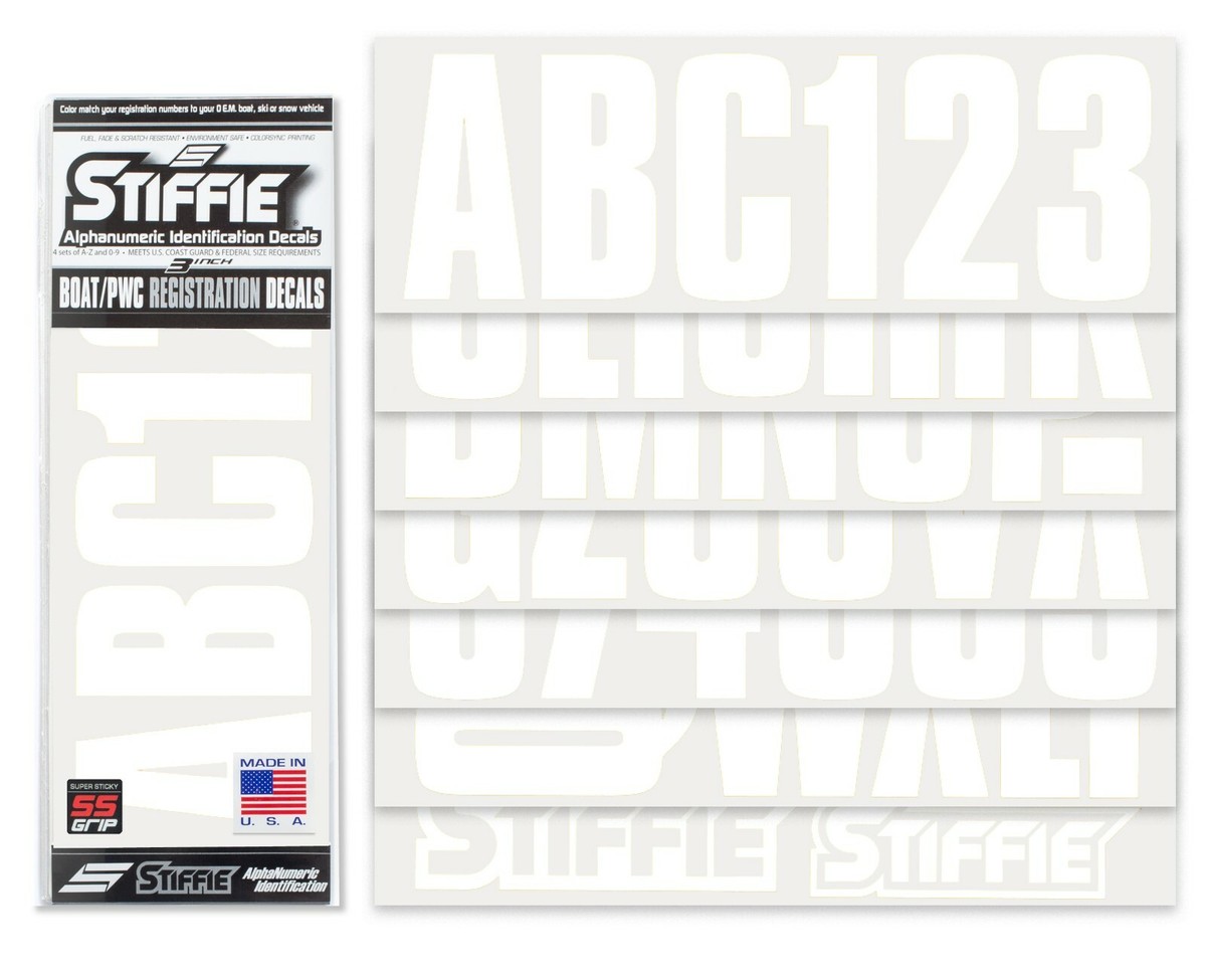 STIFFIE Uniline UL03-SS Sea-Doo Spark Boat Registration Numbers