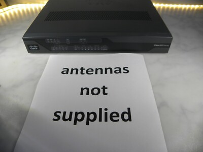 Cisco C881G+7-K9 3,7G Unterstützung HSPA+/HSPA/UMTS/EDGE/GPRS AC KEINE ANTENNE #7Z