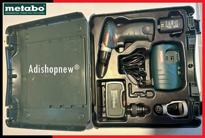 METABO  PowerMaxx Li Pro + LC 60 PROFESSIONAL SCREWDRIVER WITH ORIGINAL CASE