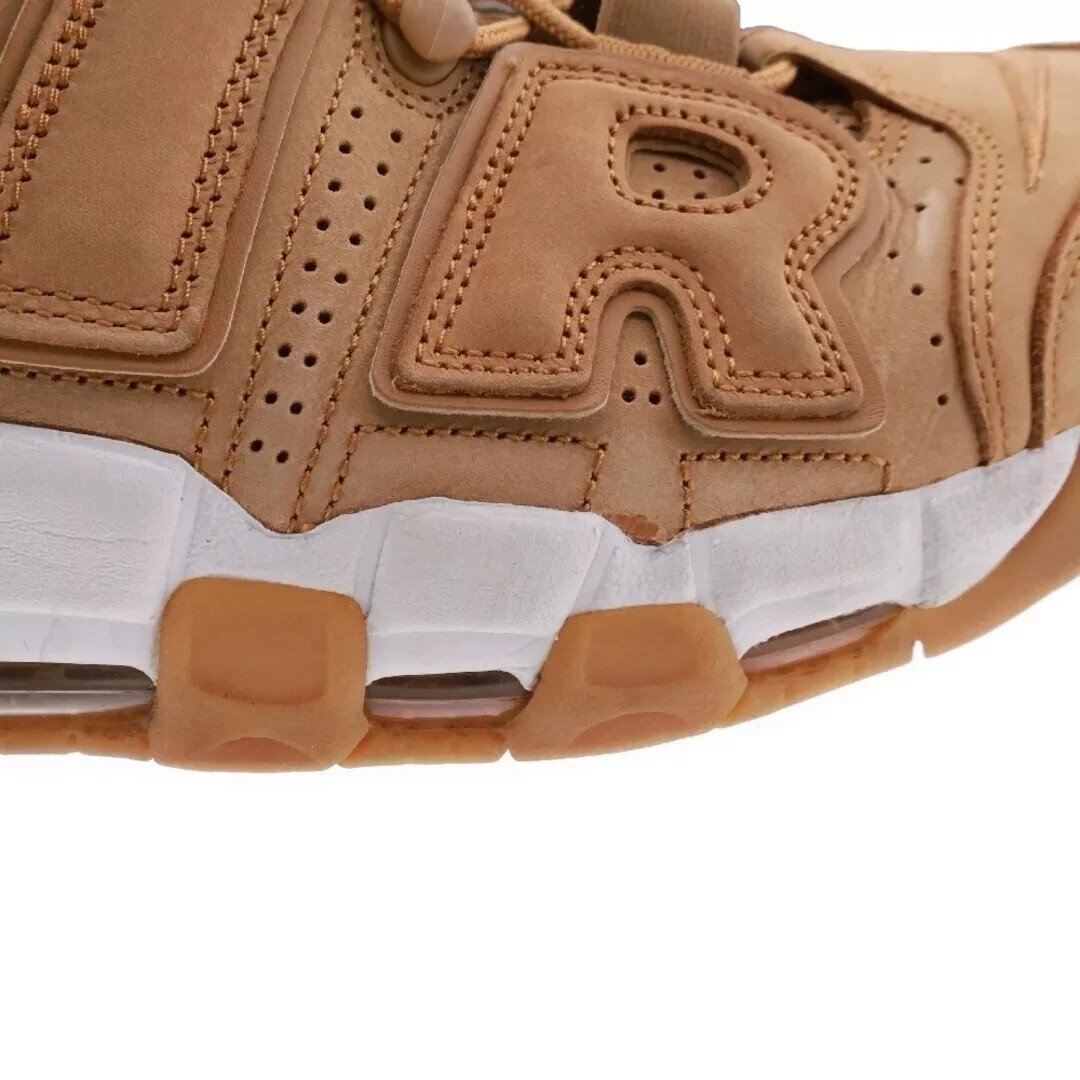 靴 NIKE AIR MORE UPTEMPO 96 \"PREMIUM FLAX\" Nike MEN'S Air More Uptempo '96 Premium WHEAT FLAX SIZE 11.5