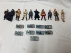 Vintage STAR WARS Lot Of  10 Figures with commtech chips