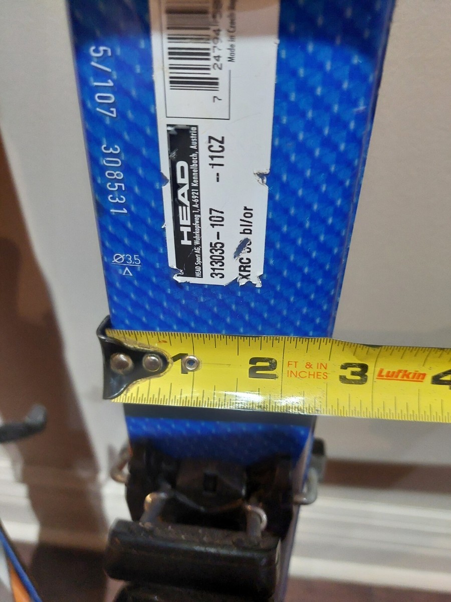 Head XRC X50 107CM Skis & SL45 Bindings Junior Complete Skis Head XRC X50 107CM Skis & SL45 Bindings Junior Complete Skis