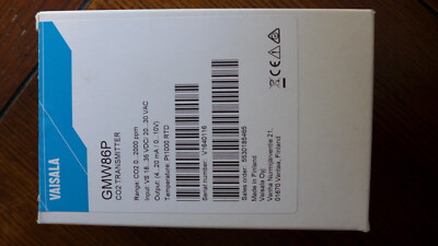 NEW, SEALED, VAISALA, GMW86P, CO2 TRANSMITTER, 0....2000ppm. and Temp thermostat
