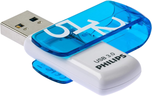 Philips Clé USB 3.0 512 Go Vif Édition Le Printemps Bleu - Photo 1/20