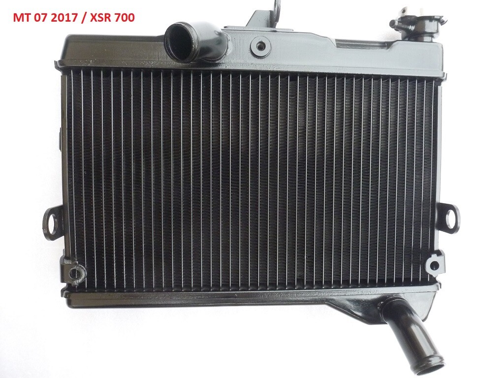 Radiateur MT07 haute performance thermique en aluminium noir pour Tracer 700