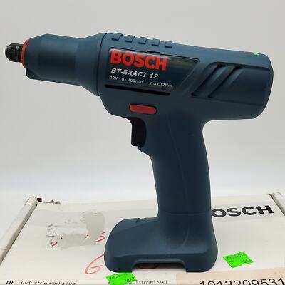 Bosch BT-Exact 12 Screw Driver Cordless 12V 400RPM 0 602 491 441 Open Box