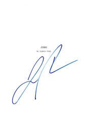 DIRECTOR JASON REITMAN SIGNED AUTOGRAPHED 'JUNO' FULL MOVIE SCRIPT w/COA 