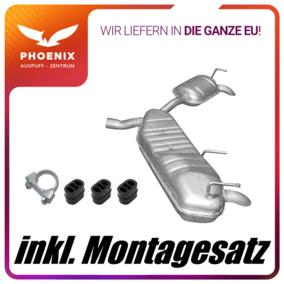 Opel Signum 3.0 CDTi 2.0 T 2.2 3.2 (ab 2003) Endschalldämpfer Auspuff 