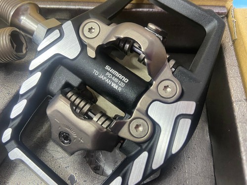 Shimano XTR PD-M9120 55mm Spindle Chromoly Steel Aluminum MTB Pedals - Picture 3 of 10