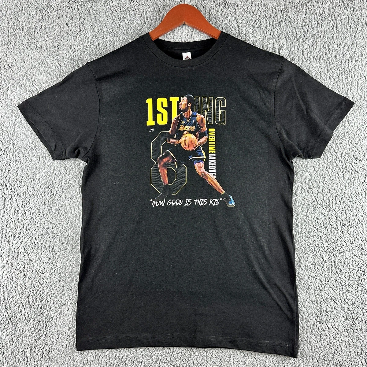 Kobe Bryant How Good Is This Kid Graphic T Shirt Size Medium M eBay