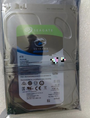 Seagate SkyHawk 4TB Sata 6Gb/s 3.5" Internal HDD Hard Disk Drive ST4000VX007 - Picture 4 of 4