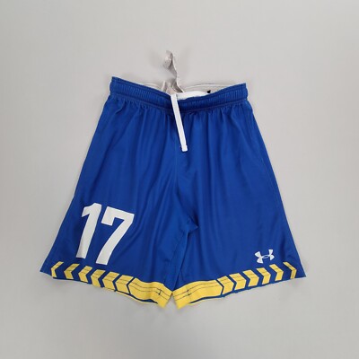 Under Armour Shorts Boys Medium Blue Training Athletic Outdoors