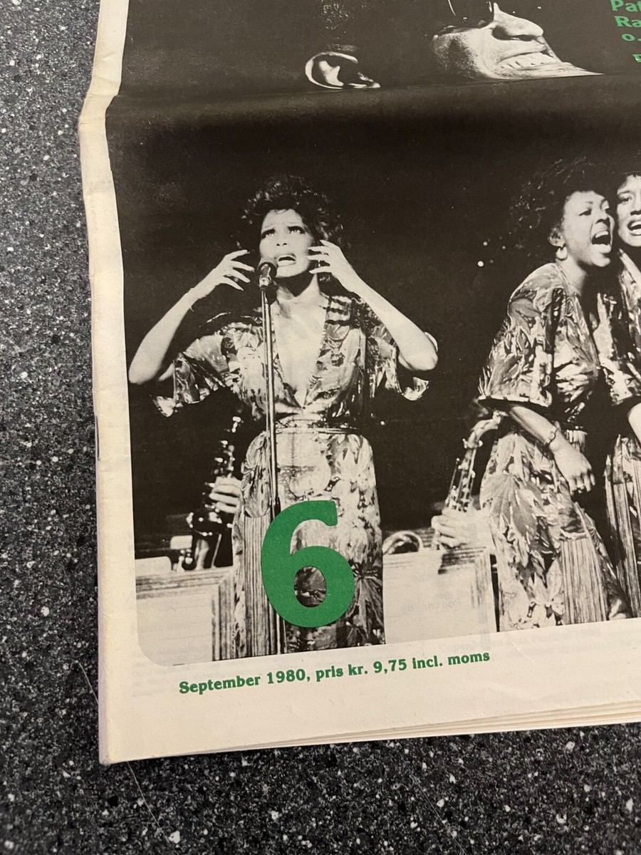 Danish MM Magazine September 1980 - Ray Charles & The Raylettes