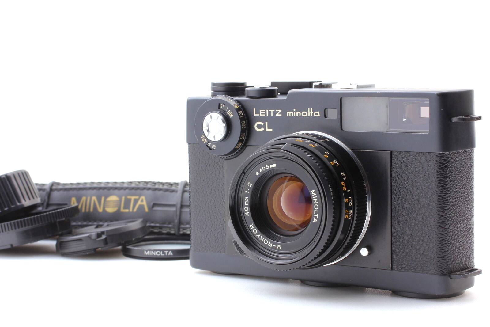 Tested Mint Leitz Minolta CL 35mm Film Camera with M-Rokkor 40mm F2 Lens from Japan
