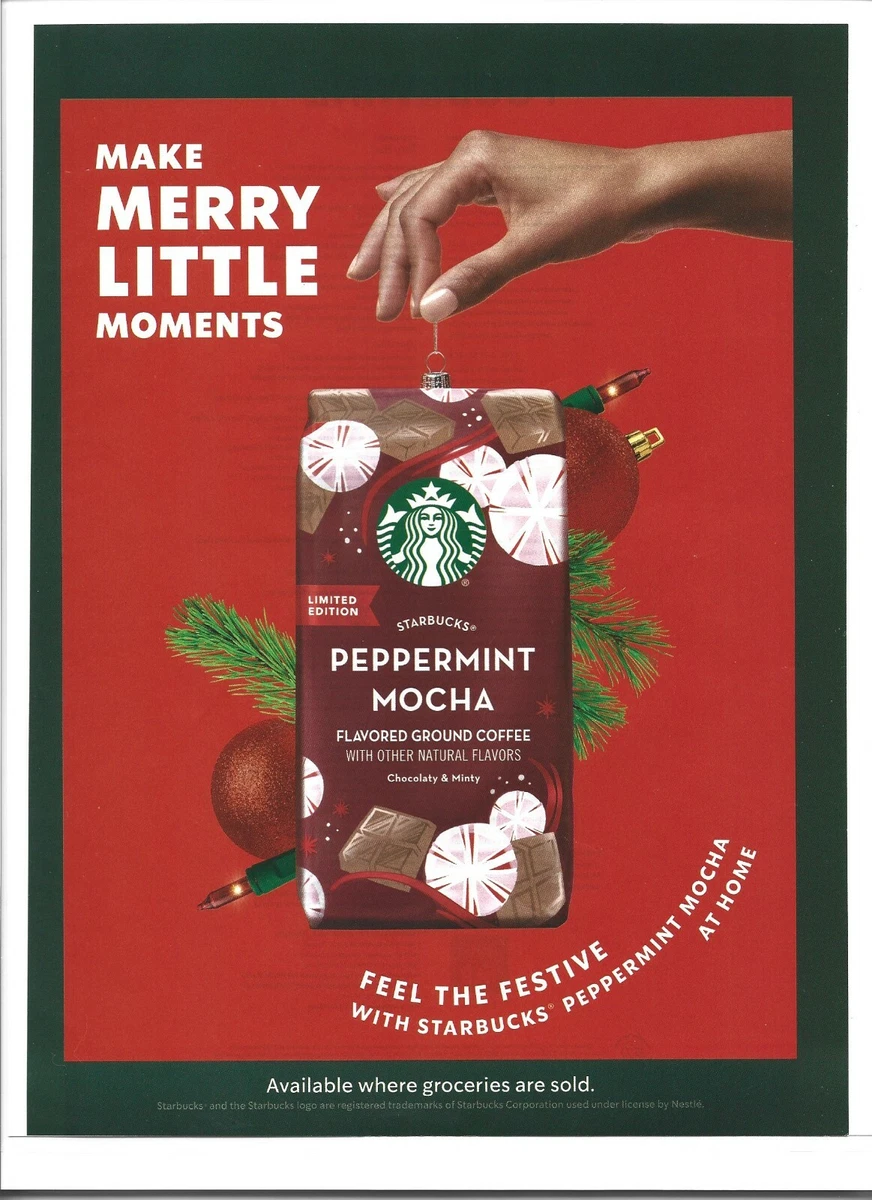 Starbucks peppermint 2024 mocha ground coffee