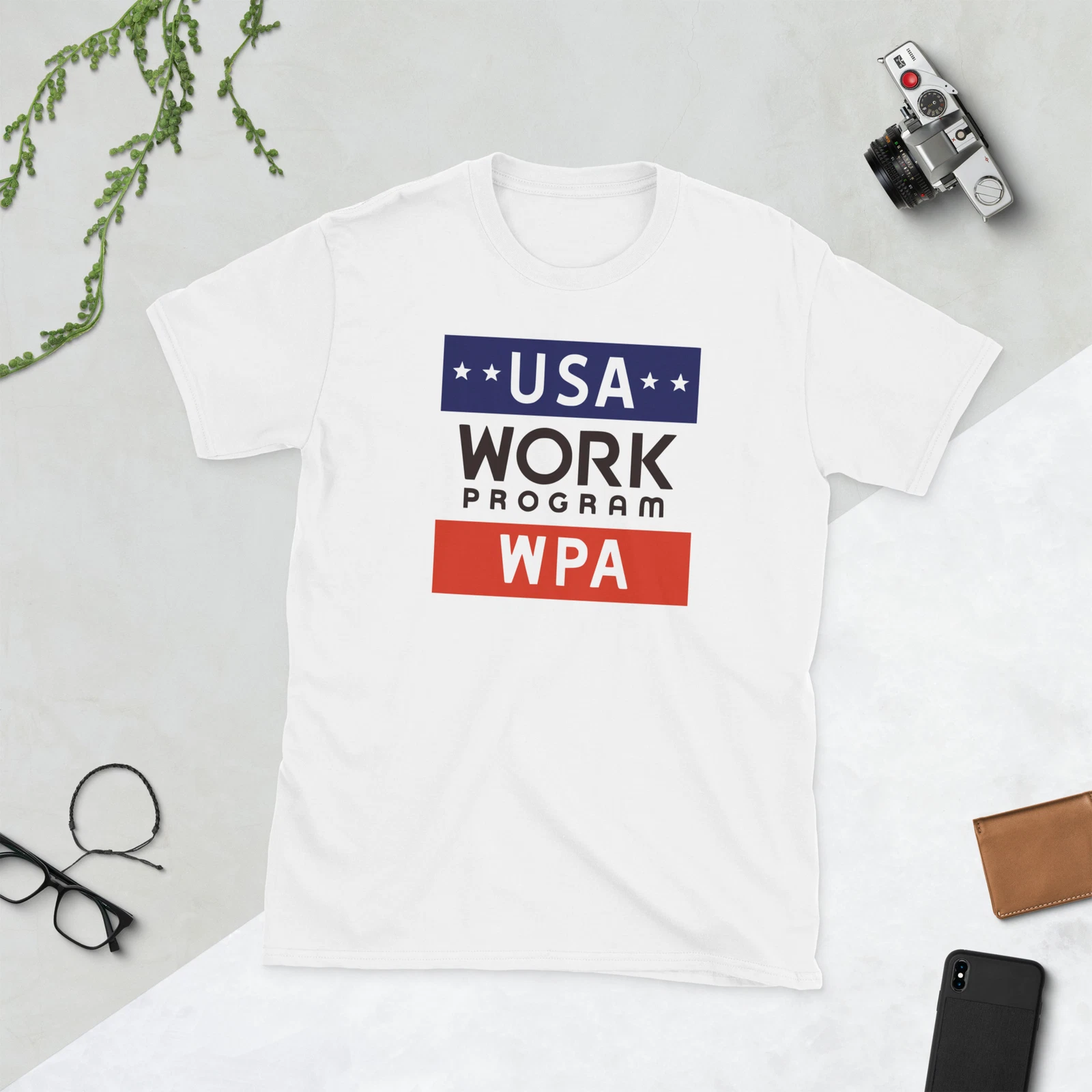 Works Progress Administration Vintage Unisex T-Shirt