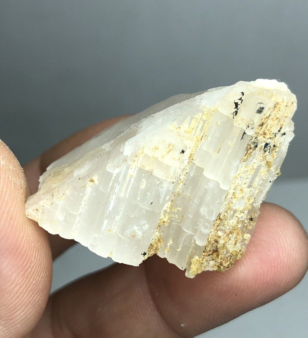 Natural Small Sized Rare Milky White Beryllonite Crystal