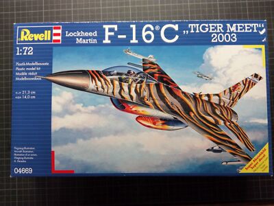 General Dynamics F-16C Fighting Falcon ''Tiger Meet 2003'' - Revell - 04669 - 1:72
