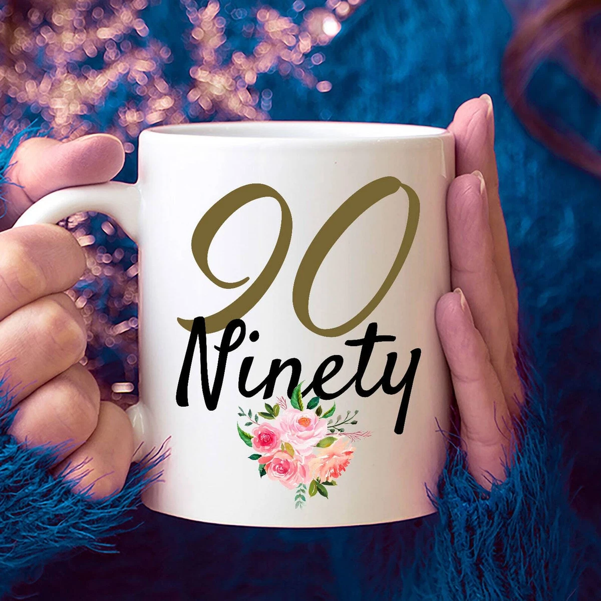 90th Birthday Gifts For Women Gift For 90 Year Old Female Ninety Turning 90