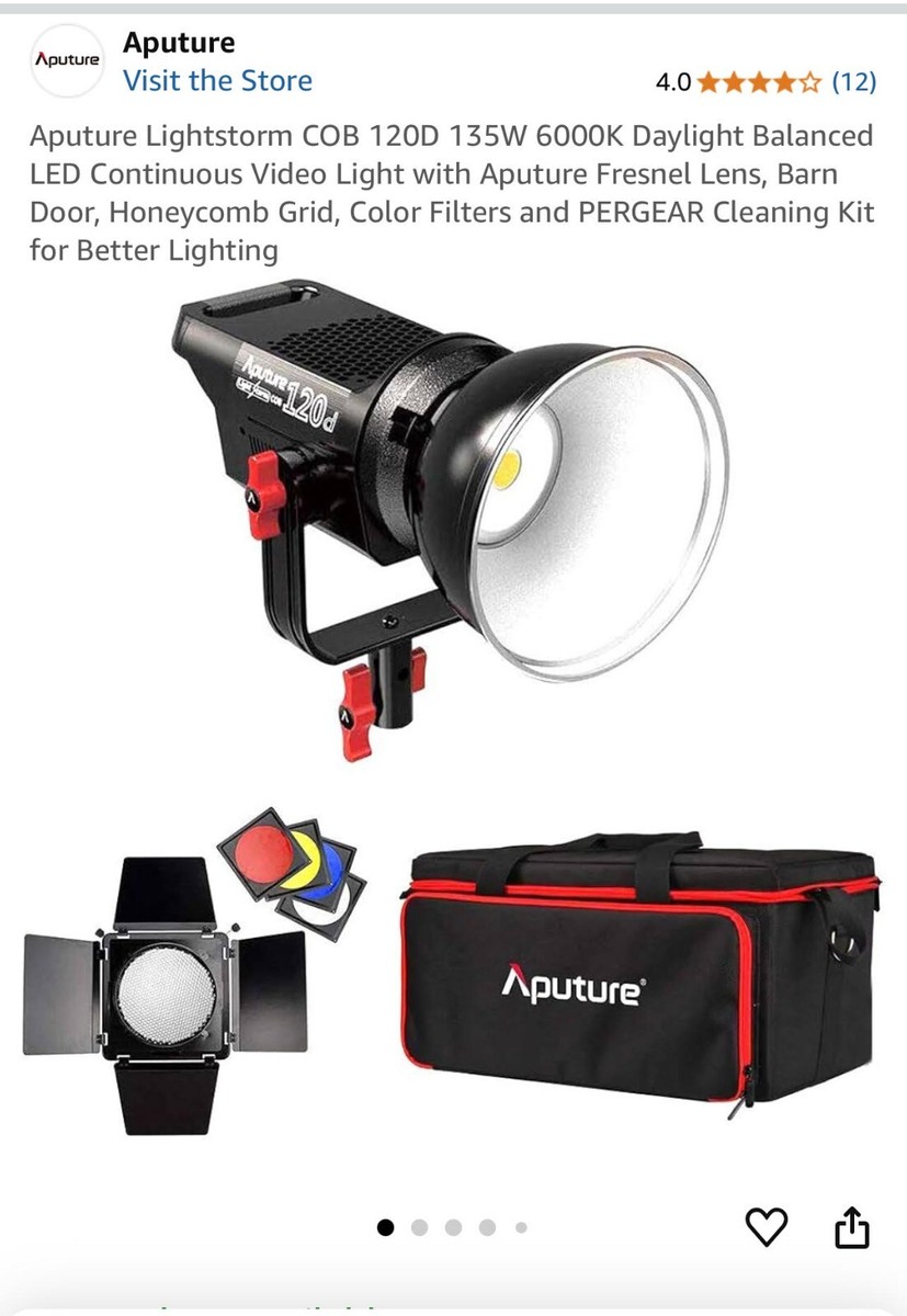 その他 Aputure LS C 120d mark II Aputure LS C120D II | Pergear best camera lighting equipment