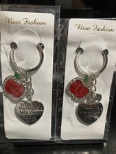 TEACHER HEART Keychain for Valentines Day