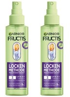✅ Garnier Fructis Locken Methode Feuchtigkeitsboost Pflege-Spray 2X 200Ml ✅