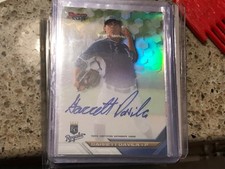 GARRETT DAVILA 2016 BOWMAN'S BEST REFRACTOR AUTO  ROYALS!