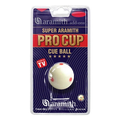 ARAMITH PRO CUP CUE BALL 2 1/4" NEW N PKG SHIP FREE N FREE TIPS BEWARE COPYCATS