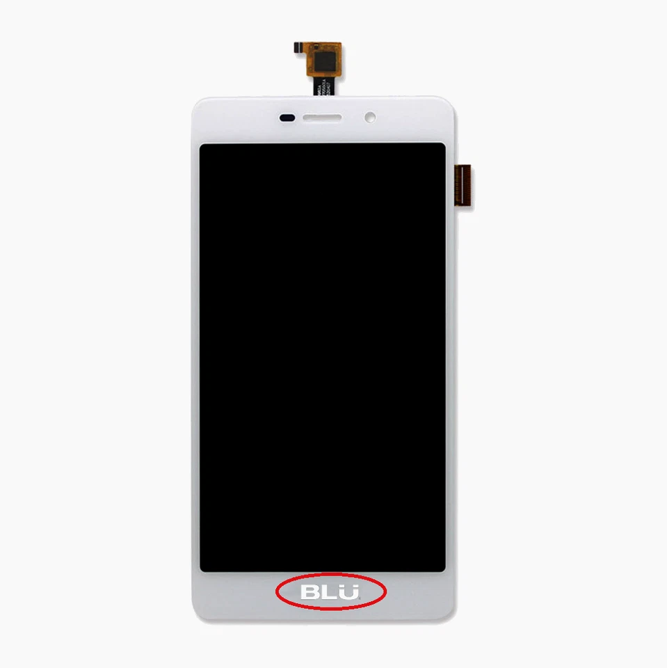 Blu Life XL L050u L050L OEM Pantalla LCD Pantalla Táctil Digitalizador BLANCO Foto 2 de 4
